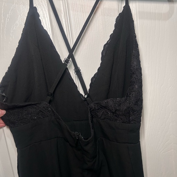 Fashion Nova Black Lace Maxi Dress - Picture 8 of 11